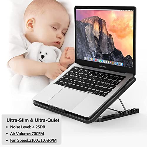 LIANGSTAR Gaming Laptop Cooling Pad, 6 Quiet Fans