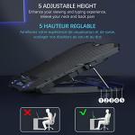 TopMate C5 Gaming Laptop Cooling Pad - Adjustable Height