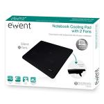 EWENT EW1256 17" Gaming Laptop Stand with Cooling