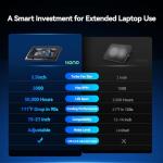 llano 2024 Gaming Laptop Cooling Stand with 5.5inch Fan