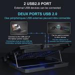 TopMate C5 Gaming Laptop Cooling Pad - Adjustable Height