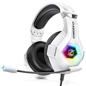 Over-Ear Gaming Headset with Surround Sound and RGB