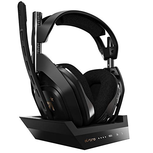 ASTRO A50 Wireless Gaming Headset with Charging Base