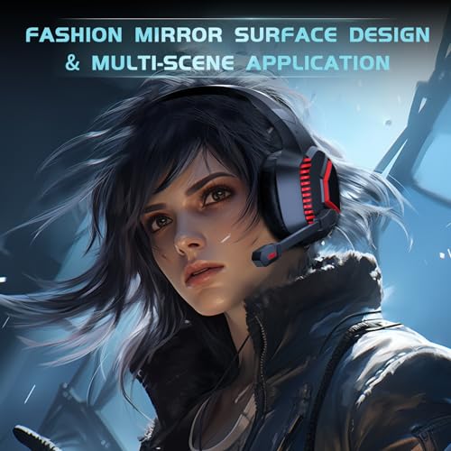 Wireless Gaming Headset for PS5, PS4, PC, Switch