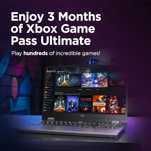 Lenovo 15" HD Gaming Laptop i7 CPU RTX 4060