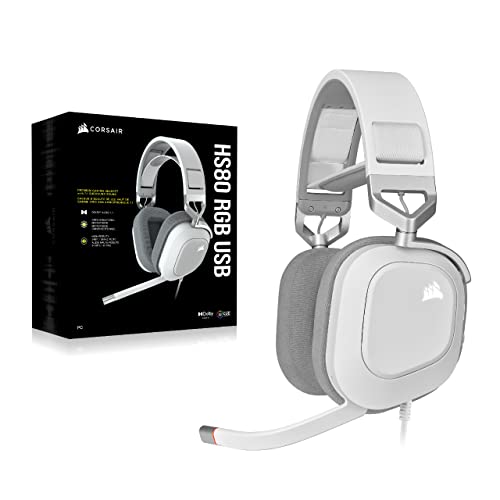 Corsair HS80 RGB USB Gaming Headset with 7.1 Surround