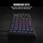 Corsair K55 CORE RGB Gaming Keyboard - Quiet, Responsive Keys