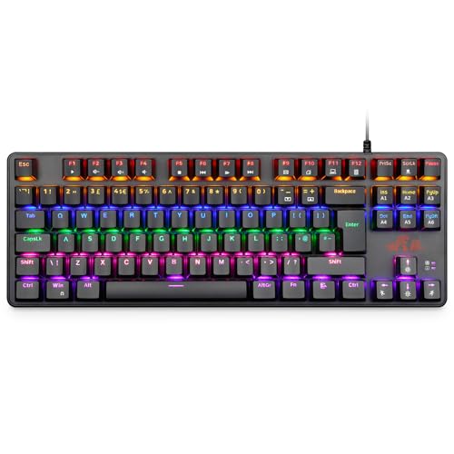 Rii RK908 60% Mechanical Gaming Keyboard (Blue Switches)