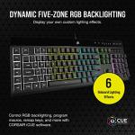 CORSAIR K55 RGB PRO Wired Gaming Keyboard - Black