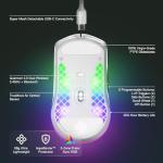 SteelSeries Aerox 3 Wireless Holey RGB Gaming Mouse