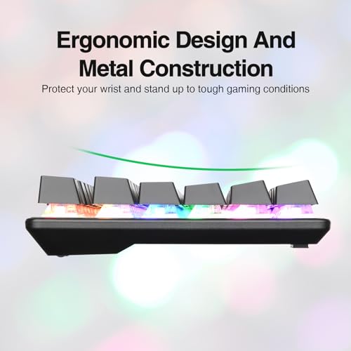 Rii RK908 60% Mechanical Gaming Keyboard (Blue Switches)