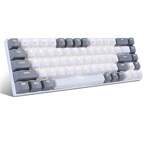 Minimalist MageGee 60% Gaming Mechanical Keyboard Ice Blue