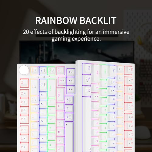 NEWMEN GM326 Compact LED Backlit Gaming Keyboard