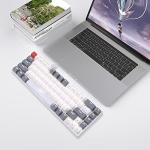 Minimalist MageGee 60% Gaming Mechanical Keyboard Ice Blue