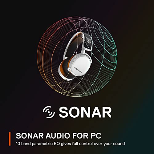 SteelSeries Arctis 7+ Wireless Gaming Headset - Virtual Surround