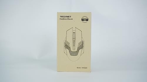 TECKNET Wireless Gaming Mouse with 8 Buttons, 4800DPI