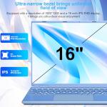 16" Intel N5095 Gaming Laptop 12GB RAM 512GB SSD