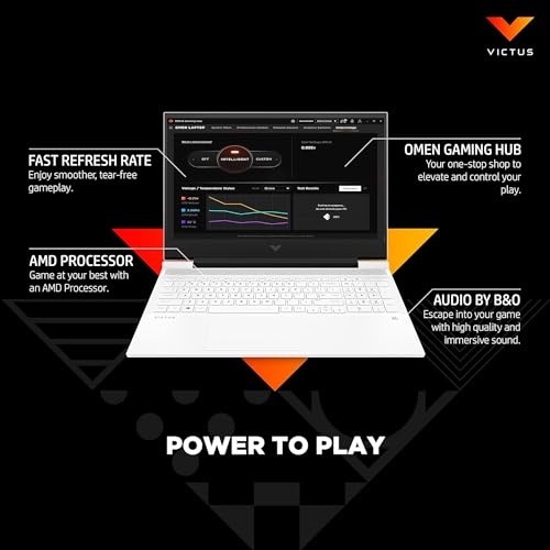 HP Victus Gaming Laptop | AMD Ryzen 5 | 16GB RAM | 512GB SSD | RTX 3050 | 16" FHD Display