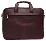 Designer Genuine Leather 15" Laptop Crossover Bag