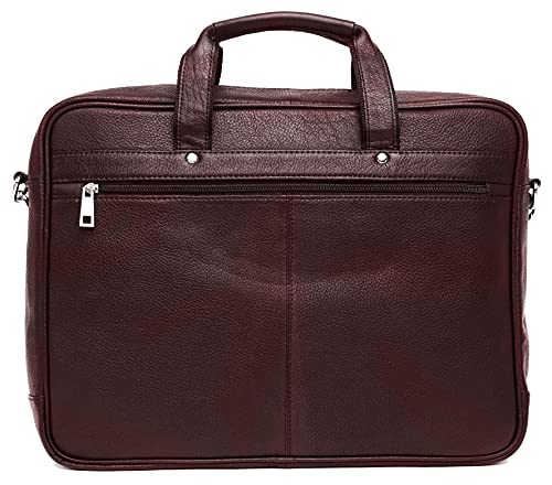 Designer Genuine Leather 15" Laptop Crossover Bag