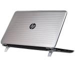 Clear mCover Hard Shell Case for 15.6" HP Laptop