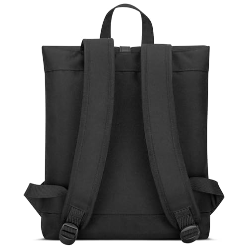 Johnny Urban Backpack Women Black - MIA - Rucksack from Recycled PET Bottles - Mini Daypack - Water-Repellant with Laptop Compartment