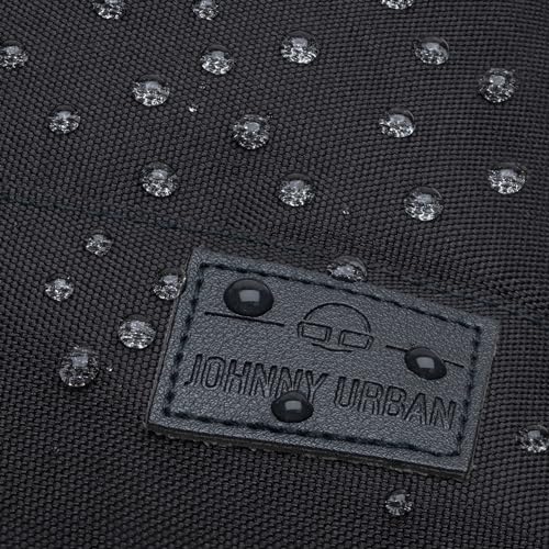 Johnny Urban Backpack Women Black - MIA - Rucksack from Recycled PET Bottles - Mini Daypack - Water-Repellant with Laptop Compartment