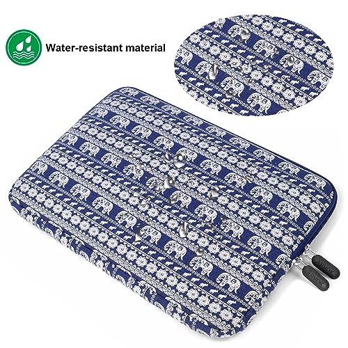 Discover Style and Protection with Arvok 15 15.6 16 Inch Canvas Fabric Laptop Sleeve - A Colorful Patterned Marvel