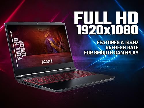 Acer Nitro 5 AN515-57 Gaming Laptop - i5-11400H, 16GB RAM, 512GB SSD