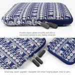 Discover Style and Protection with Arvok 15 15.6 16 Inch Canvas Fabric Laptop Sleeve - A Colorful Patterned Marvel