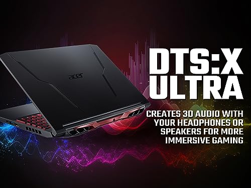 Acer Nitro 5 AN515-57 Gaming Laptop - i5-11400H, 16GB RAM, 512GB SSD