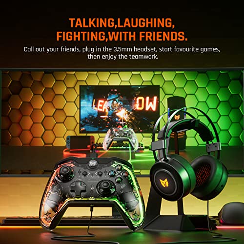 BIGBIG WON Rainbow Lite Gaming Controller for PC/PS4/Switch