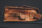 Men's Vintage Brown Leather Shoulder Laptop Briefcase