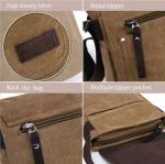 Retro Canvas Laptop Bag for Gaming Laptops