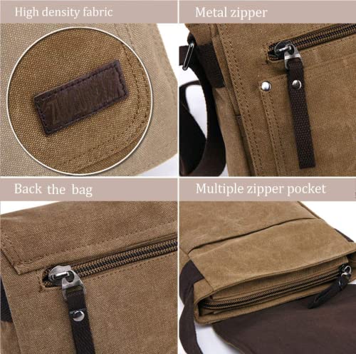 Retro Canvas Laptop Bag for Gaming Laptops