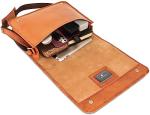 Gaming Laptop Shoulder Bag - Vintage Brown Urban Satchel