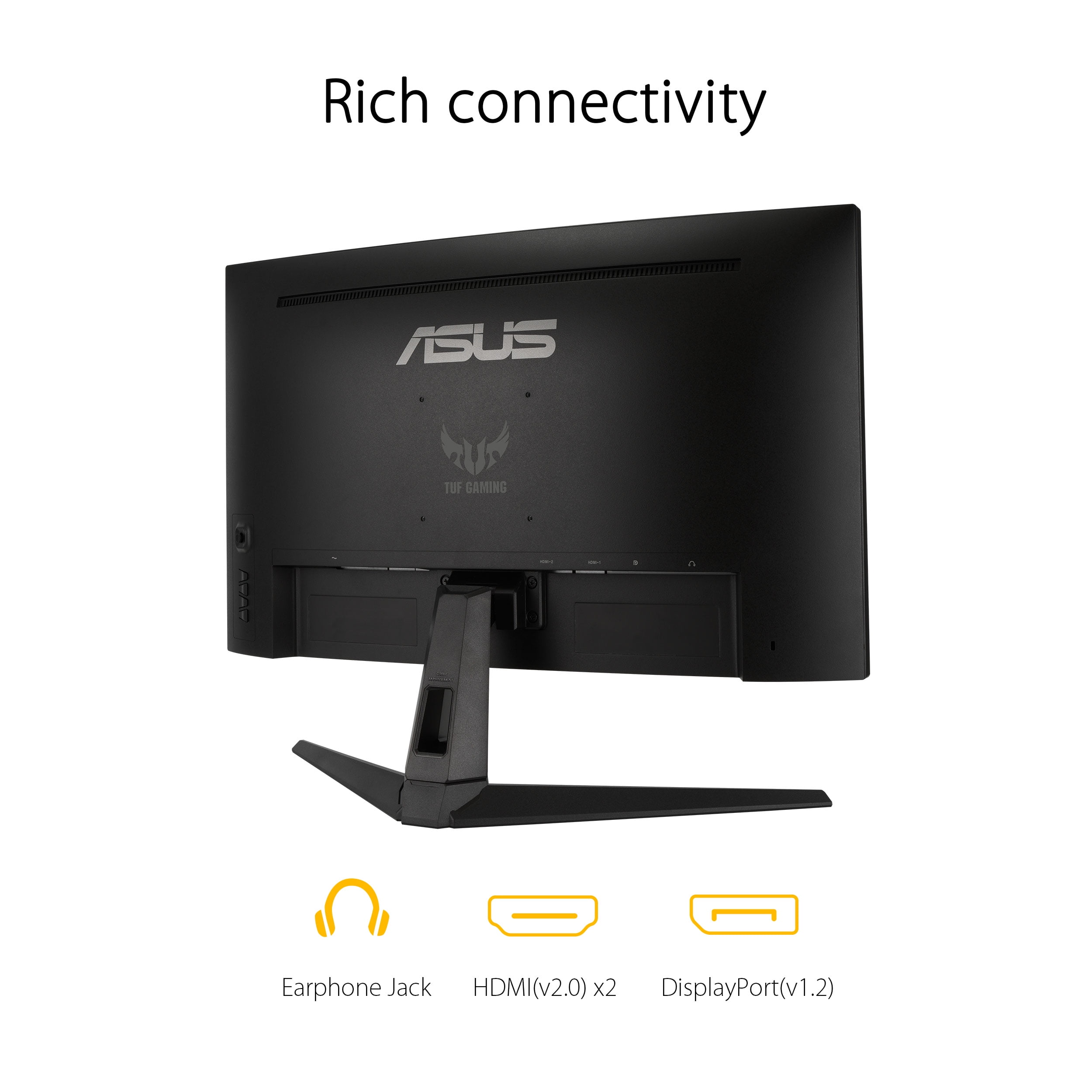 ASUS TUF Gaming 27" Curved Monitor (VG27WQ1B) - QHD, 165Hz