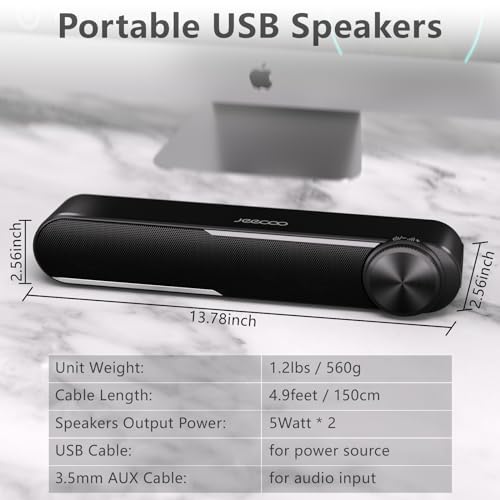 Jeecoo A30 Mini PC Speakers Review: Clear Sound for Gaming?