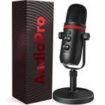 USB Microphone - AUDIOPRO Computer Condenser Gaming Mic for PC/Laptop/Phone/PS