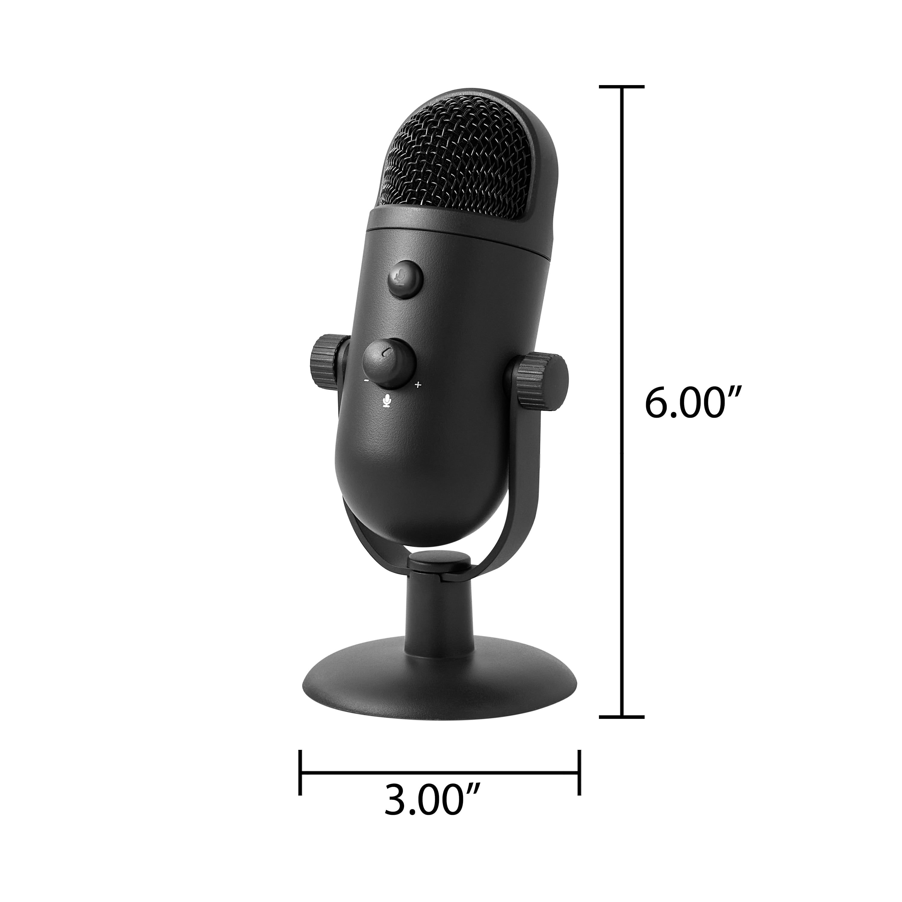 onn. USB Dual-Pattern Microphone