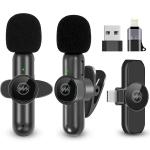 Wireless Lavalier Mic Set for Video Recording
