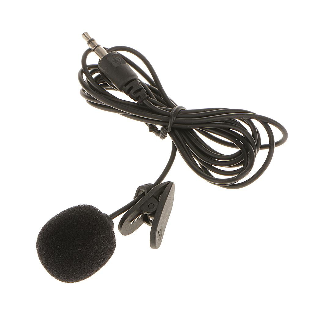 3.5mm Jack Hands Free Clip on Mini Microphone Mic for Smartphone Computer PC Laptop Skype MSN Chat Online Gaming