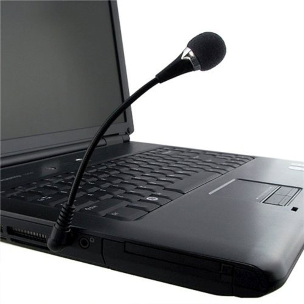 Flexible 3.5mm Mini Microphone Mic for PC/Laptop/Skype/VOIP/MSN/Yahoo