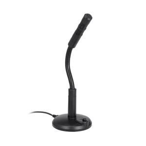 USB Desktop Microphone Plug &Play Omnidirectional PC Laptop Computer Mic for Computer Gaming Recording Chatting Singing Meeting