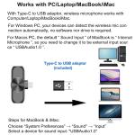 Wireless Gaming Laptop with Ryzwoc Lavalier Mic