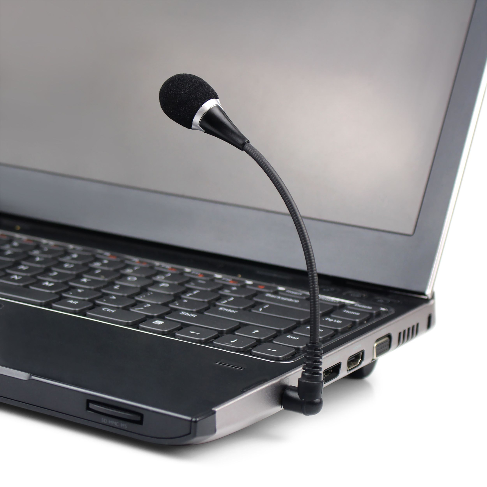 Insten 3.5mm Mini Flexible Microphone for Gaming