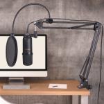 ZINGYOU UA1 USB Microphone Bundle Condenser Mic Set for Computer Laptop Plug & Play for Recording Podcasting Gaming Singing Streaming Youtube Video