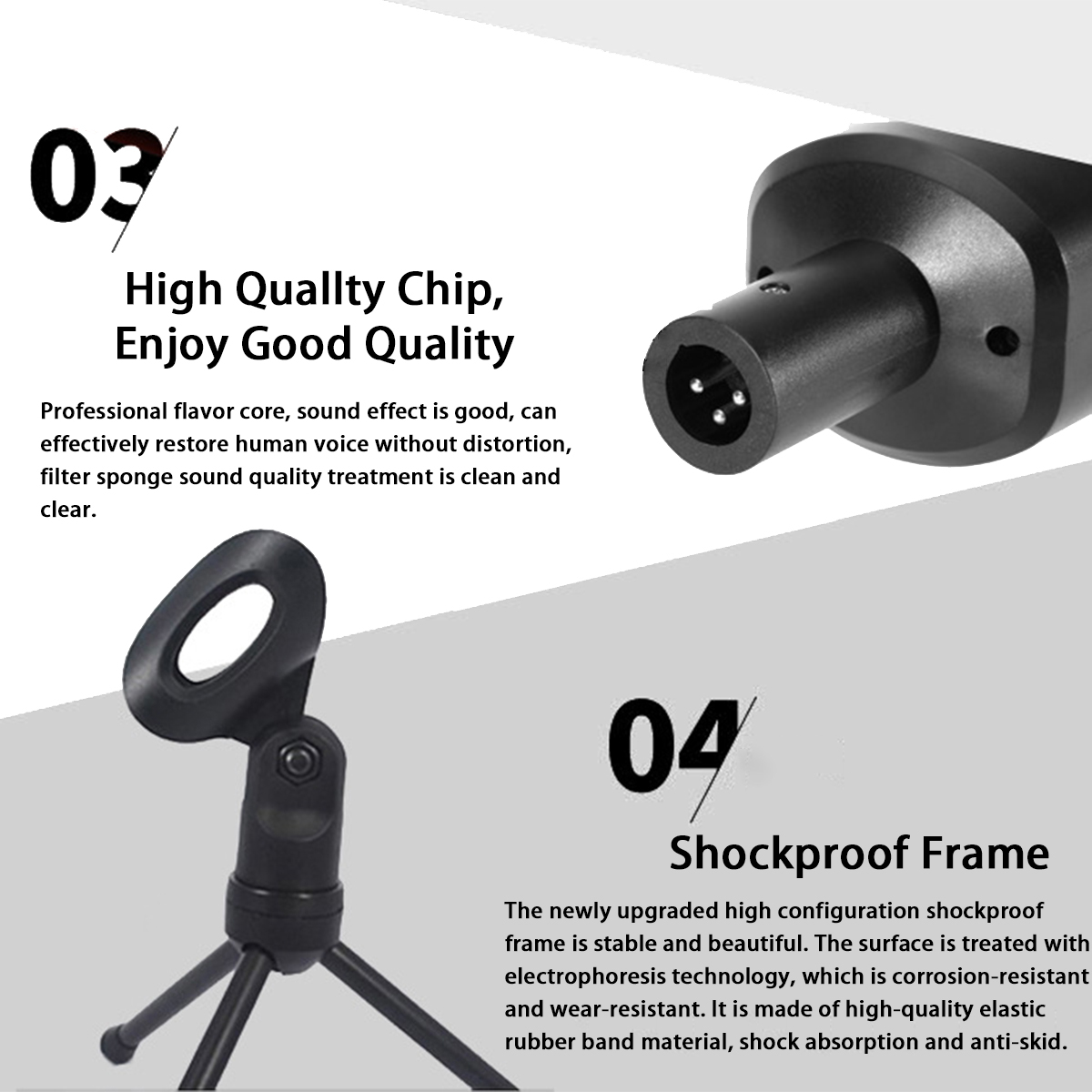 Novashion Desktop Microphone Kit for Gaming Devices