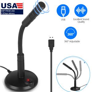 USB Condenser Microphone for PC Gaming Laptops