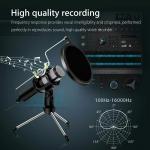 Condenser Mic Kit for Gaming Laptop Studio Recording